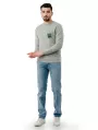 8001 Джемпер муж. Tropical / меланж