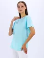 2007 Футболка базовая / мята 