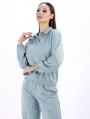 5123 Свитшот женский /шалфей